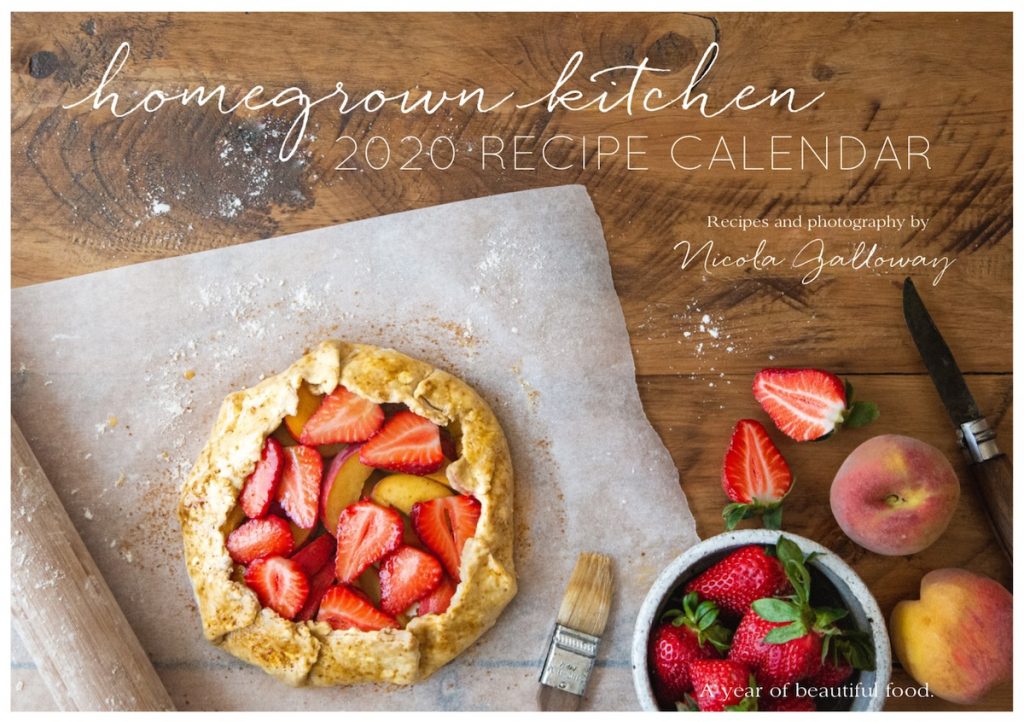 HOMEGROWN KITCHEN Recipe Calendar Register Interest for 2025 Nicola